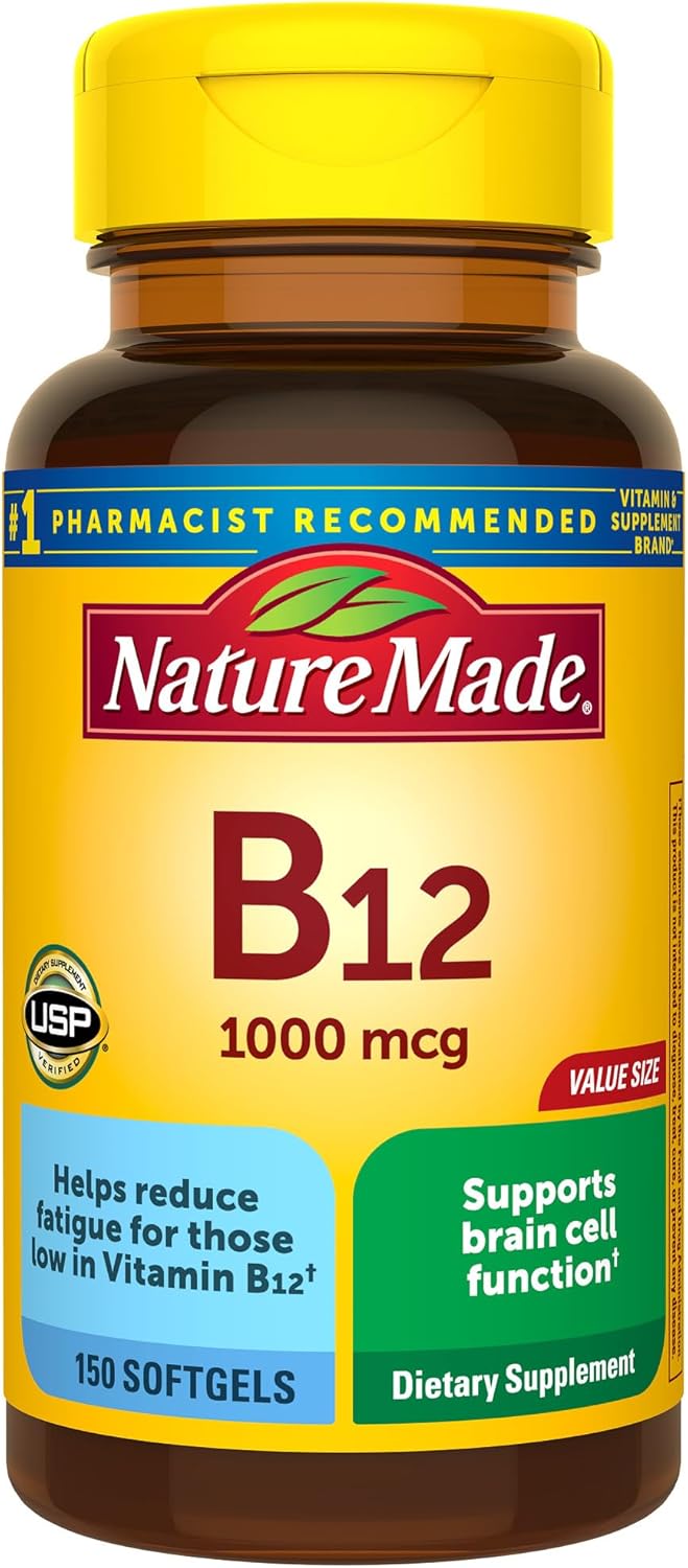 Nature-Made-Vitamin-B12-1000-mcg-Dietary-Supplement-for-Energy-Metabolism-Support-150-Softgels-150-Day-Supply.jpg Nature Made Vitamin B12 1000 mcg, Dietary Supplement for Energy Metabolism Support, 150 Softgels, 150 Day Supply - Image 2
