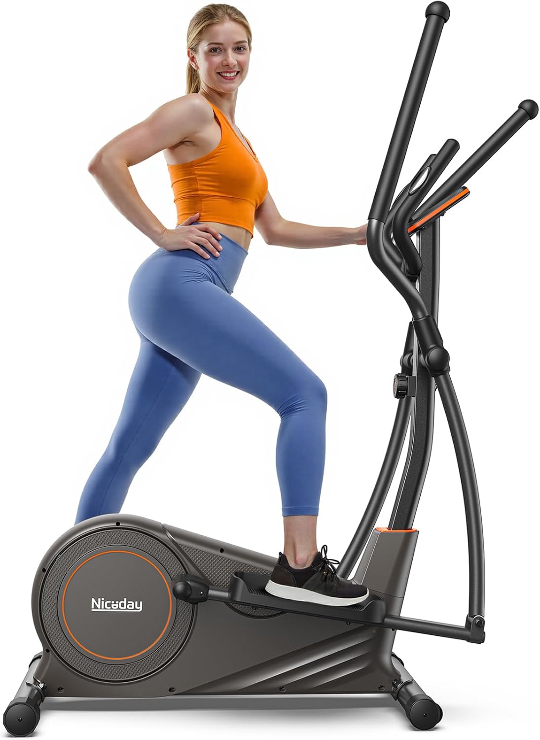 Niceday-Elliptical-Machine-Elliptical-Exercise-Machine-for-Home-with-Hyper-Quiet-Magnetic-Driving-System-Elliptical-Trainer-with-15.5IN-20IN-Stride-16-Resistance-Levels-500LBS-Loading-Capacity.jpg Niceday Elliptical Machine, Elliptical Exercise Machine for Home with Hyper-Quiet Magnetic Driving System, Elliptical Trainer with 15.5IN-20IN Stride, 16 Resistance Levels, 500LBS Loading Capacity - Image 2