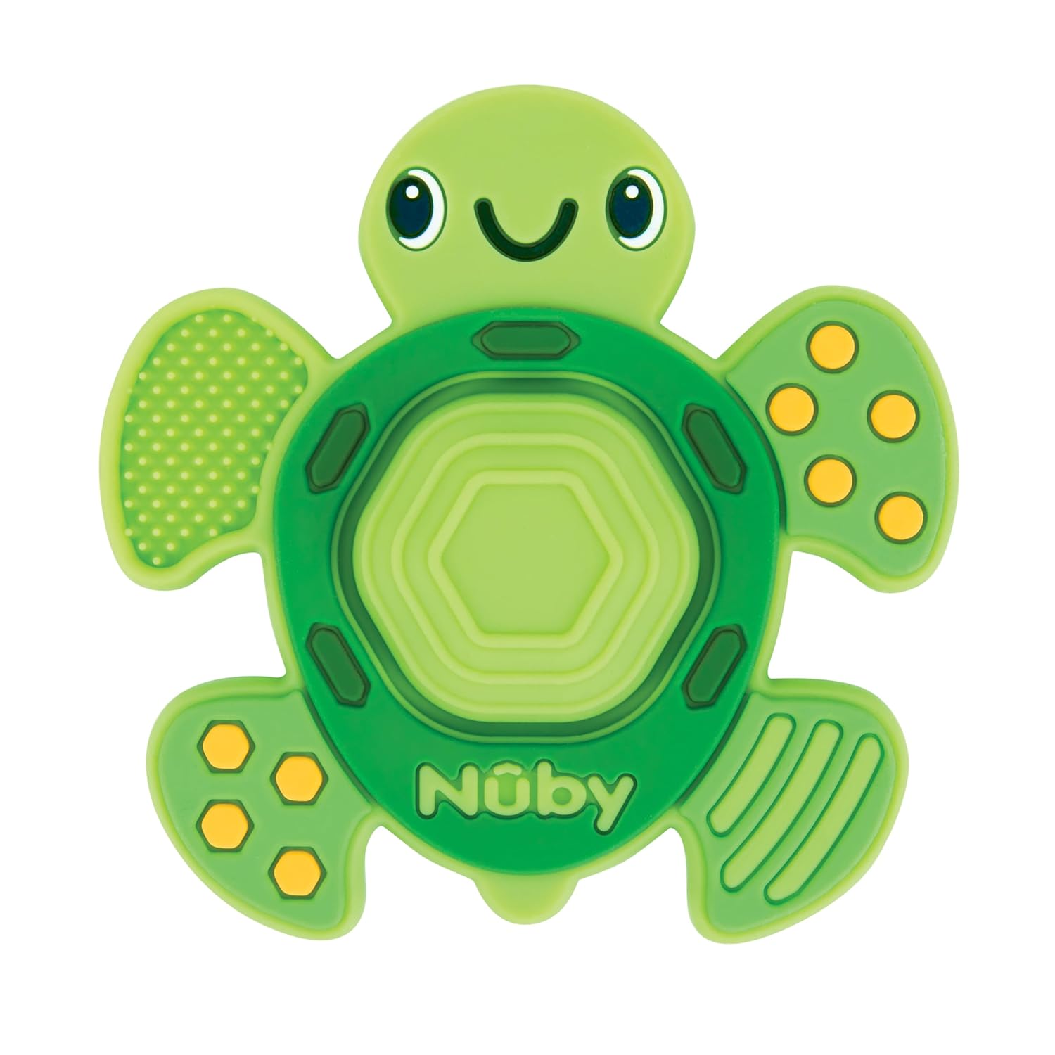 Nuby-Teethe-N-Pop-Sensory-Play-Teether-Baby-Teething-Toy-3-Months-Turtle.jpg Nuby Teethe N' Pop Sensory Play Teether - Baby Teething Toy - 3+ Months - Turtle - Image 2