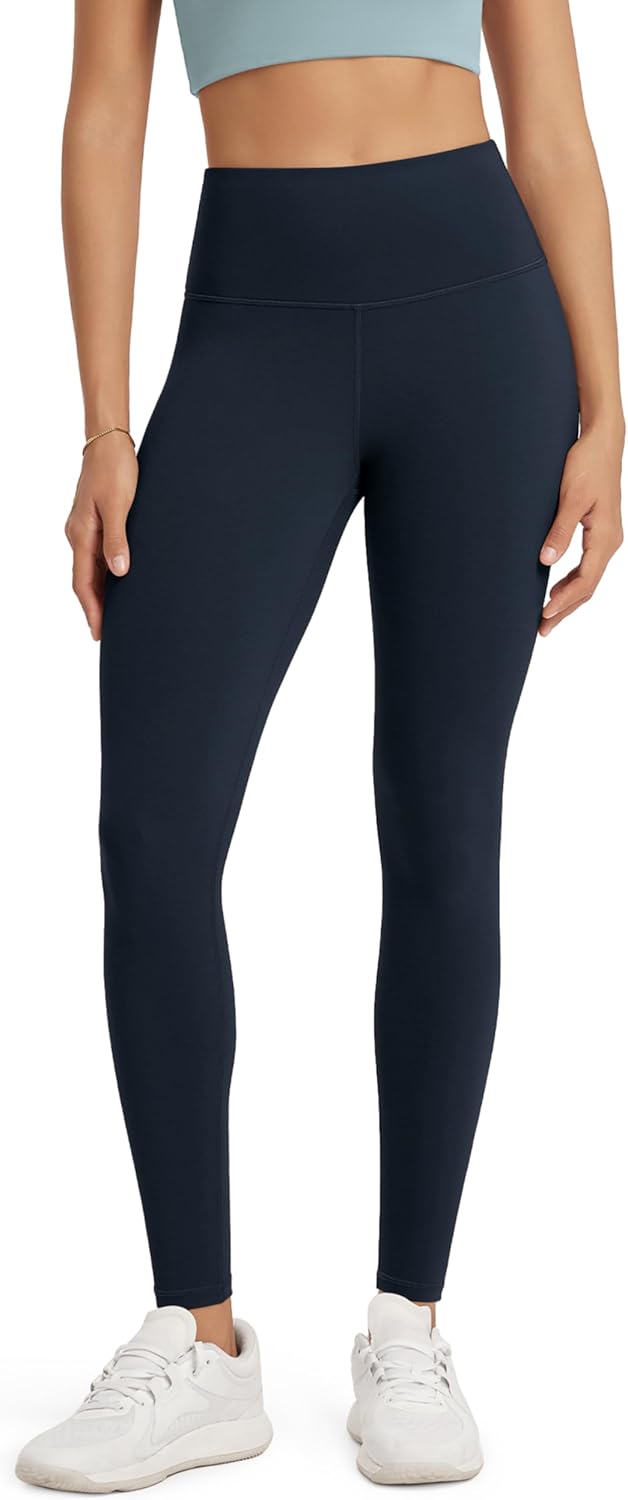 ODODOS-Womens-High-Waisted-Workout-Leggings-25-28-Tummy-Control-Buttery-Soft-Athletic-Gym-Workout-Yoga-Pants.jpg ODODOS Women's High Waisted Workout Leggings 25" / 28" Tummy Control Buttery Soft Athletic Gym Workout Yoga Pants - Image 2