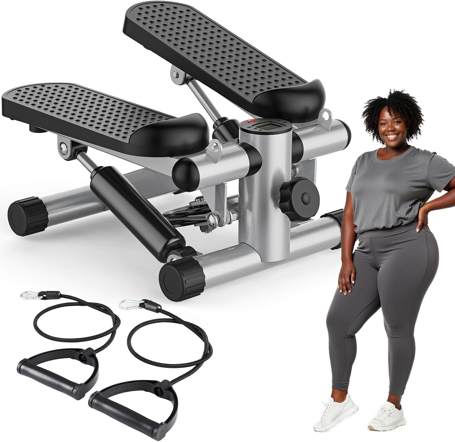 OLIXIS-Steppers-for-Exercise-at-Home-Workout-Equipment-Mini-Stepper-Exercise-Machine-for-Senior-Citizens-Twist-Stepper-with-Resistance-Bands-Cardio-Weight-Loss-Equipment-Home-Fitness.jpg OLIXIS Steppers for Exercise at Home Workout Equipment, Mini Stepper Exercise Machine for Senior Citizens, Twist Stepper with Resistance Bands, Cardio Weight Loss Equipment Home Fitness - Image 2