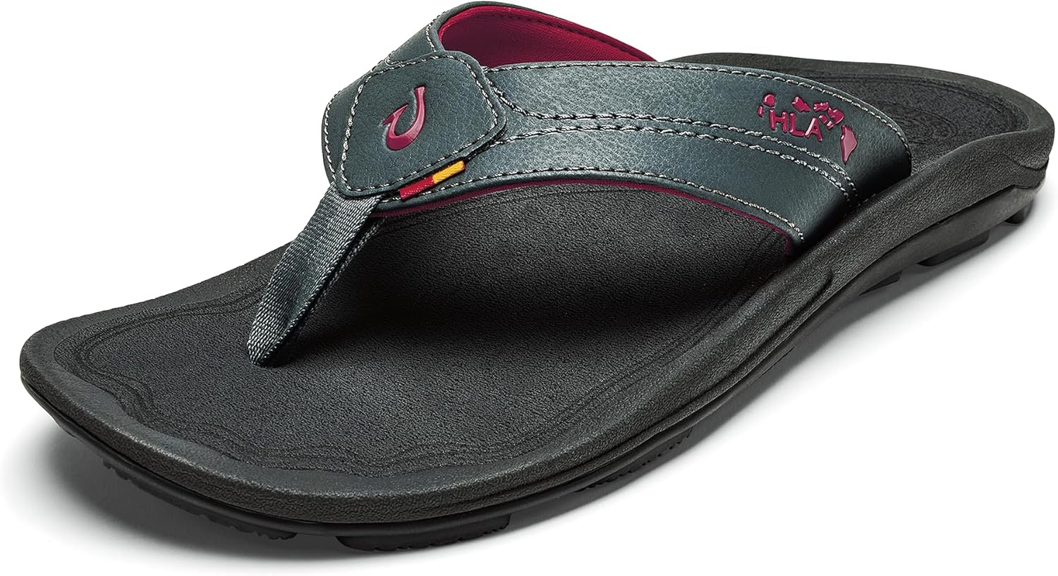 OLUKAI-Hokua-Mens-Beach-Sandals-Quick-Dry-Flip-Flop-Slides-Water-Resistant-Wet-Grip-Rubber-Soles-Compression-Molded-Footbed-Soft-Comfort-Fit.jpg OLUKAI Hokua Men's Beach Sandals, Quick-Dry Flip-Flop Slides, Water Resistant & Wet Grip Rubber Soles, Compression Molded Footbed & Soft Comfort Fit - Image 2