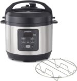 Proctor Silex Proctor-Silex Simplicity 4-in-1 Electric Pressure Cooker, 3 Quart Multi-Function With Slow Cook, Steam, Sauté, Rice, Stainless Steel (34503) - Image 2