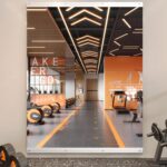 ROOMTEC Home Gym Mirror 48"x32" Frameless Wall Mounted Fitness Mirror, Large Tempered Glass Full Length for Yoga, Dance Studio, Workout Room - Image 2