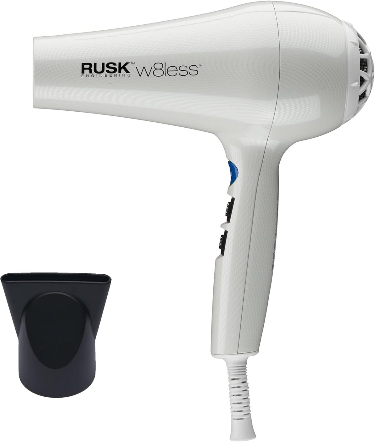 RUSK Engineering W8less Professional 2000 Watt Dryer, 7 Speed Settings, Lightweight. - Image 2