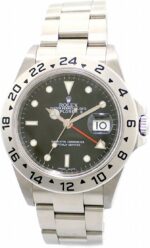 Rolex Oyster Perpetual Explorer II Steel Mens Watch 16570 - Image 2