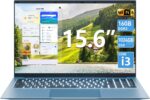 SGIN 15.6 Inch Laptop Computer, Win 11 Laptops with 16GB RAM 1024GB SSD, Core i3-10100Y CPU(Up to 3.9GHz), Backlit Keyboard, 53.2WH Battery, WiFi 6, IPS FHD Display, 180° Viewing, HDMI, Type-C - Image 2