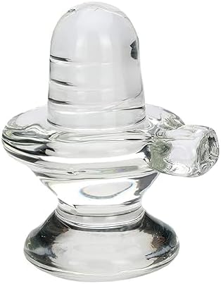 Shivling-Crystal-Shivling-Crystal-Lingam-for-Pooja-Decorative-Showpiece-Small-Crystal-White.jpg Shivling Crystal Shivling Crystal Lingam for Pooja Decorative Showpiece - Small (Crystal, White) - Image 2