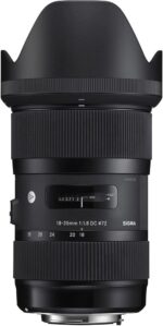 Sigma 18-35mm F1.8 Art DC HSM Lens for Canon, Black (210101) - Image 2