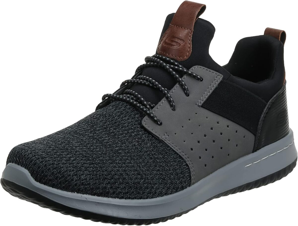 Skechers Men's Classic Fit-Delson-Camden Sneaker - Image 2