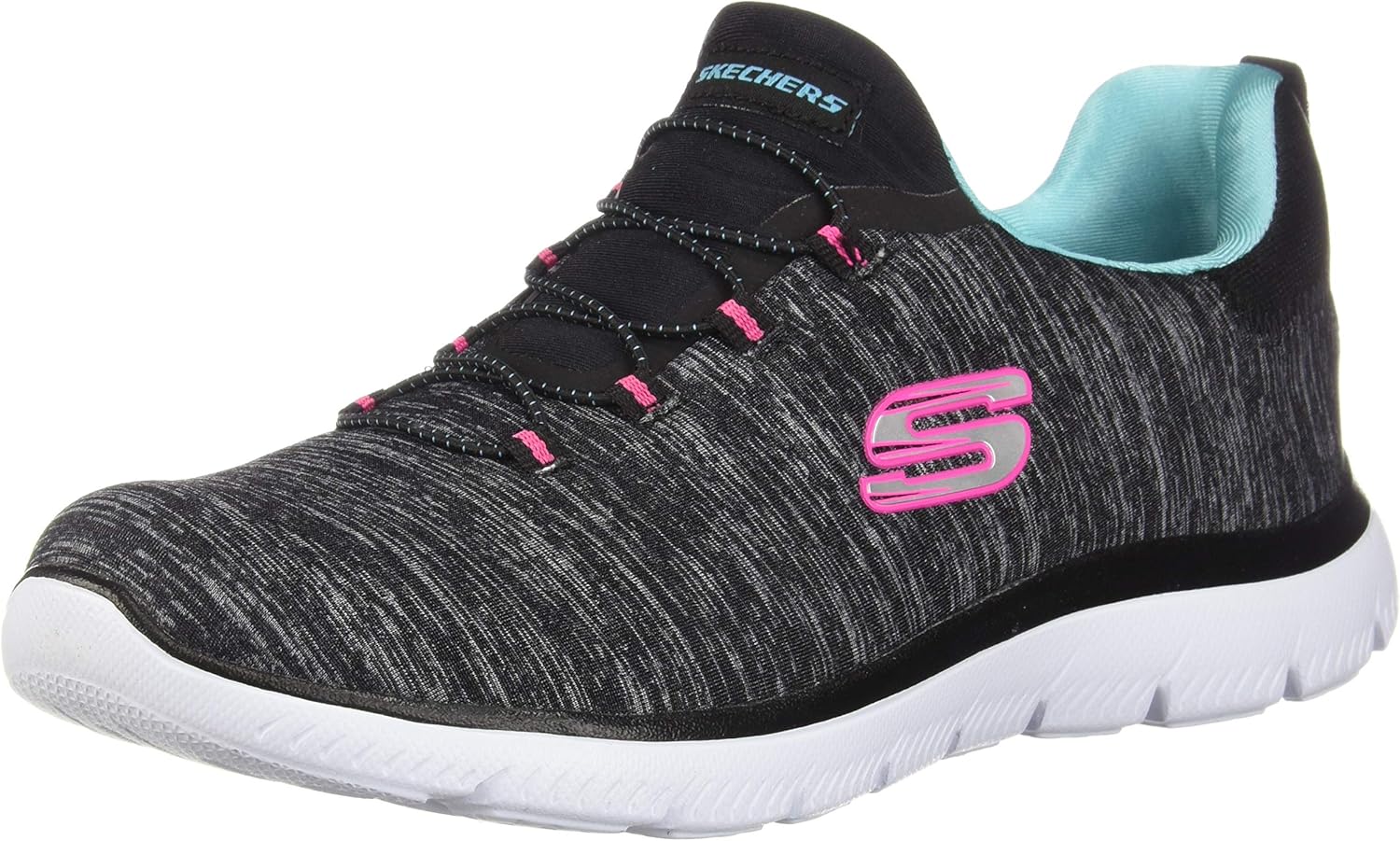 Skechers-Womens-Summits-Looking-Groovy-Sneaker.jpg Skechers Women's, Summits - Looking Groovy Sneaker - Image 2