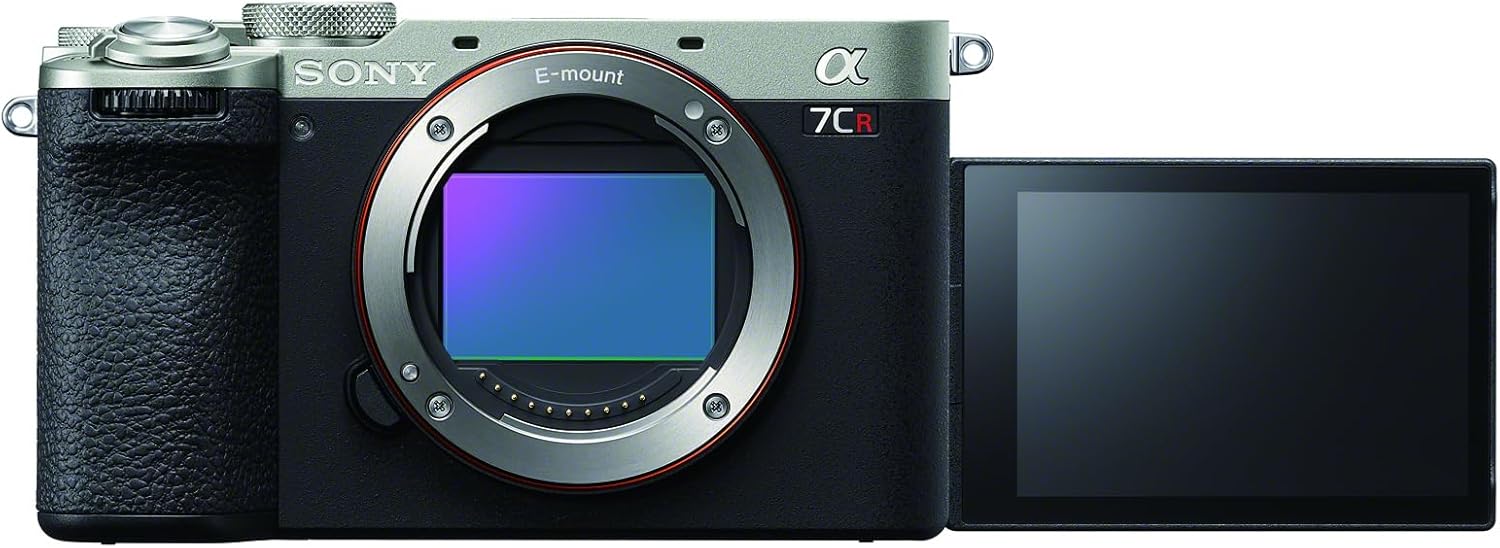 Sony-Alpha-7CR-Full-Frame-Interchangeable-Lens-Hybrid-Camera-Silver.jpg Sony Alpha 7CR Full-Frame Interchangeable Lens Hybrid Camera - Silver - Image 2