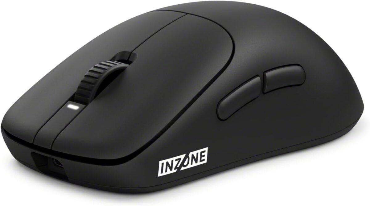 Sony INZONE Mouse-A Ultra-Lightweight 48g Wireless Gaming Mouse with Dongle, Optical Switch, 8000Hz Polling, 30K DPI Sensor, 90Hr Battery, Customizable Buttons, USB-C - Image 2