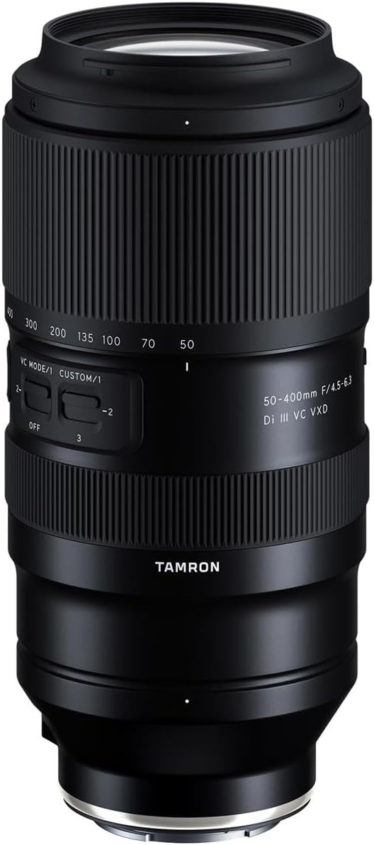Tamron-50-400mm-f4.5-6.3-Di-III-VC-VXD-Lens-for-Sony-Full-Frame-Mirrorless-Cameras-Black.jpg Tamron 50-400mm f/4.5-6.3 Di III VC VXD Lens for Sony Full Frame Mirrorless Cameras Black - Image 2