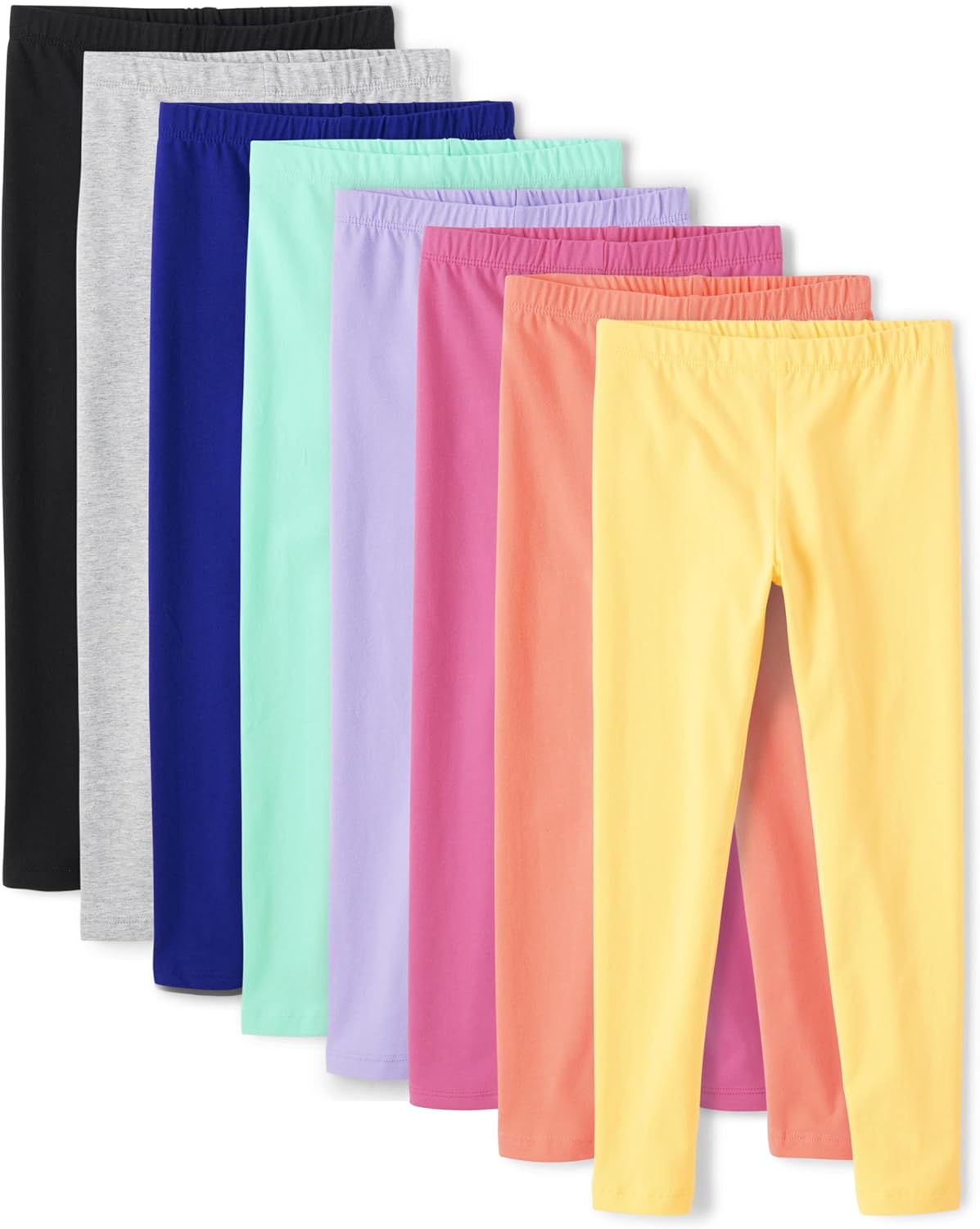 The-Childrens-Place-girls-Leggings-8-Pack.jpg The Children's Place girls Leggings 8 Pack - Image 2