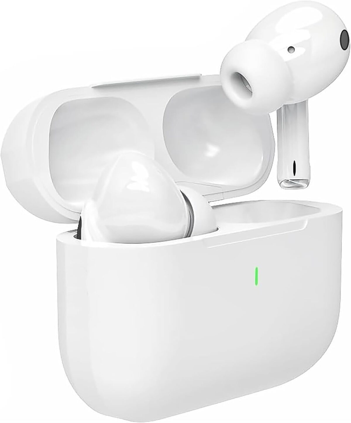 Wireless Earbuds Bluetooth 5.0 Headphones Noise Cancelling Air Buds Pods 3D Stereo Ear pods in-Ear Ear Buds with Deep Bass Earphones Sport Headsets for Android/Samsung/Apple iPhone - Image 2