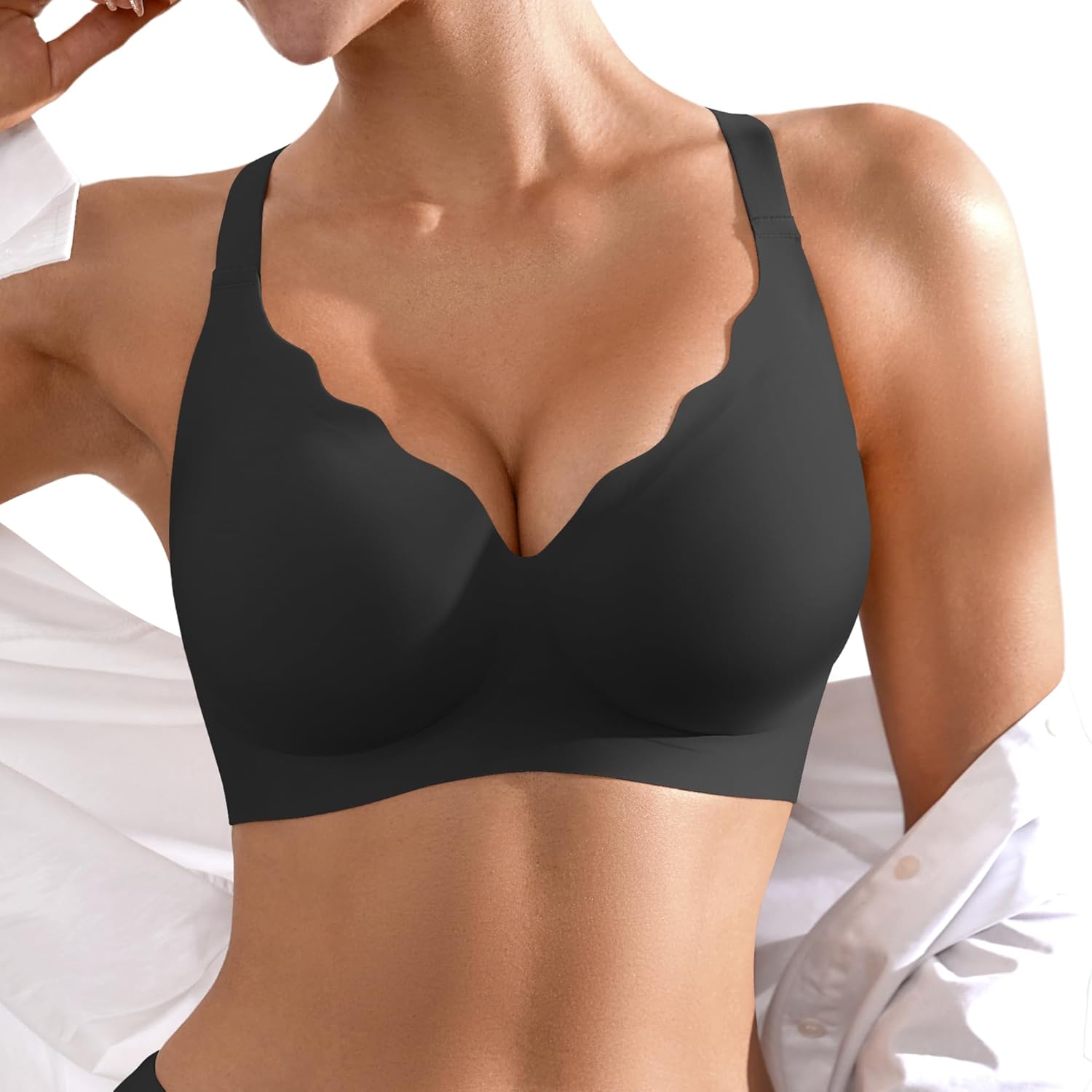 Wireless-Seamless-Jelly-Bra-for-Women-with-Support-No-Underwire-Full-Coverage-Push-Up-Bras-for-Women.jpg Wireless Seamless Jelly Bra for Women with Support - No Underwire Full Coverage Push Up Bras for Women - Image 2