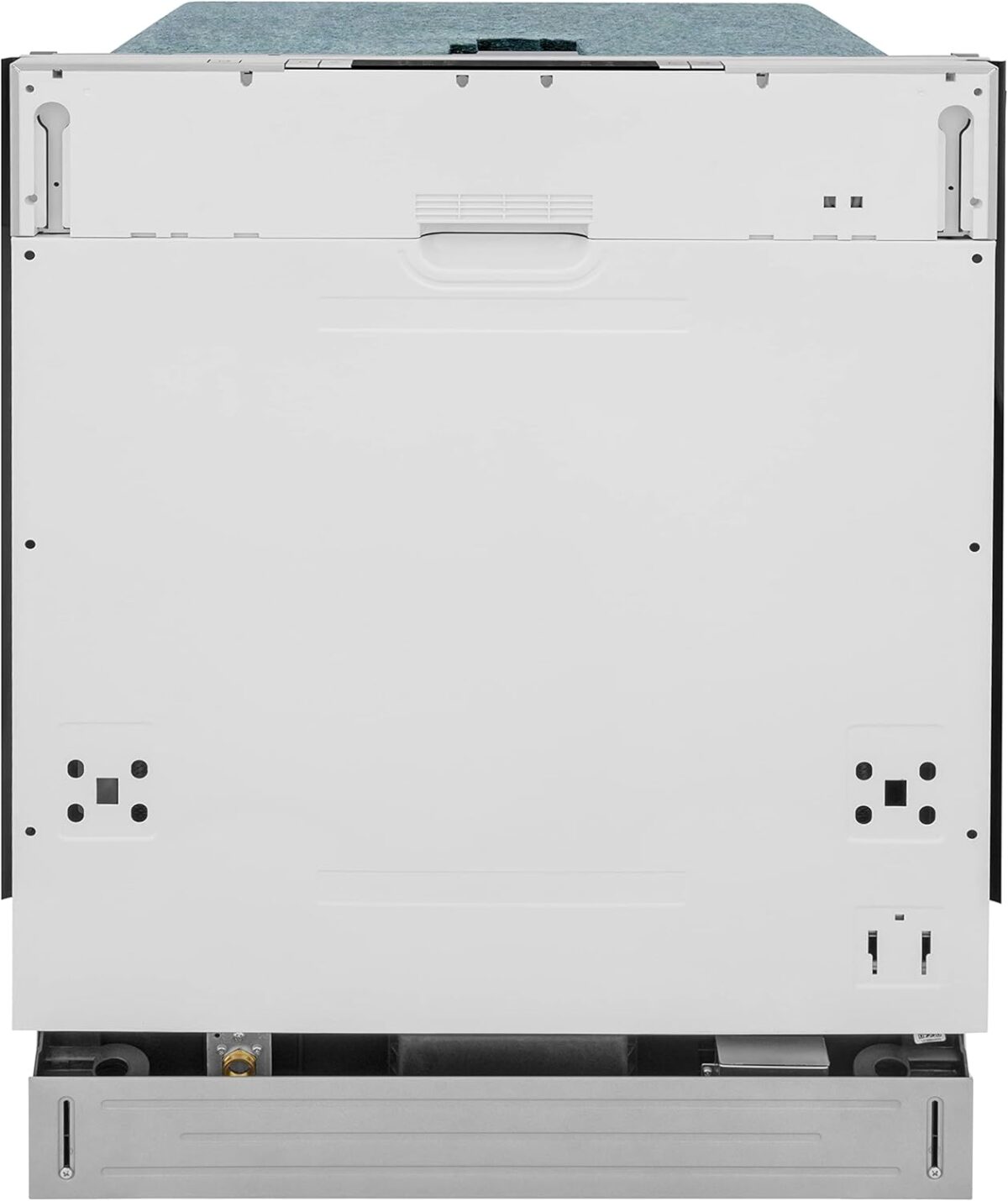 ZLINE 24 in. Top Control Dishwasher in Custom Panel Ready with Stainless Steel Tub - Image 2