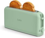 bella 2 Slice Slim Toaster, Fits-anywhere™ Kitchenware, 6 Setting Shade Control with Reheat & Cancel Buttons, Fits Sourdough, 10” Long Slot, Anti Jam & Auto Shutoff, 900 Watt, Seaglass - Image 2