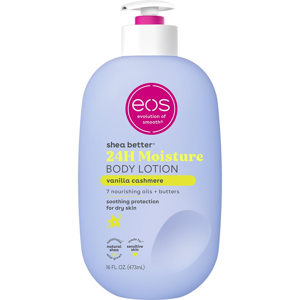 eos-Shea-Better-Body-Lotion-Vanilla-Cashmere-24-Hour-Moisture-Skin-Care-Lightweight-Non-Greasy-Natural-Shea-Vegan-Vanilla-Body-Lotion-16-fl-oz.jpg eos Shea Better Body Lotion Vanilla Cashmere, 24-Hour Moisture Skin Care, Lightweight & Non-Greasy, Natural Shea, Vegan, Vanilla Body Lotion, 16 fl oz - Image 2