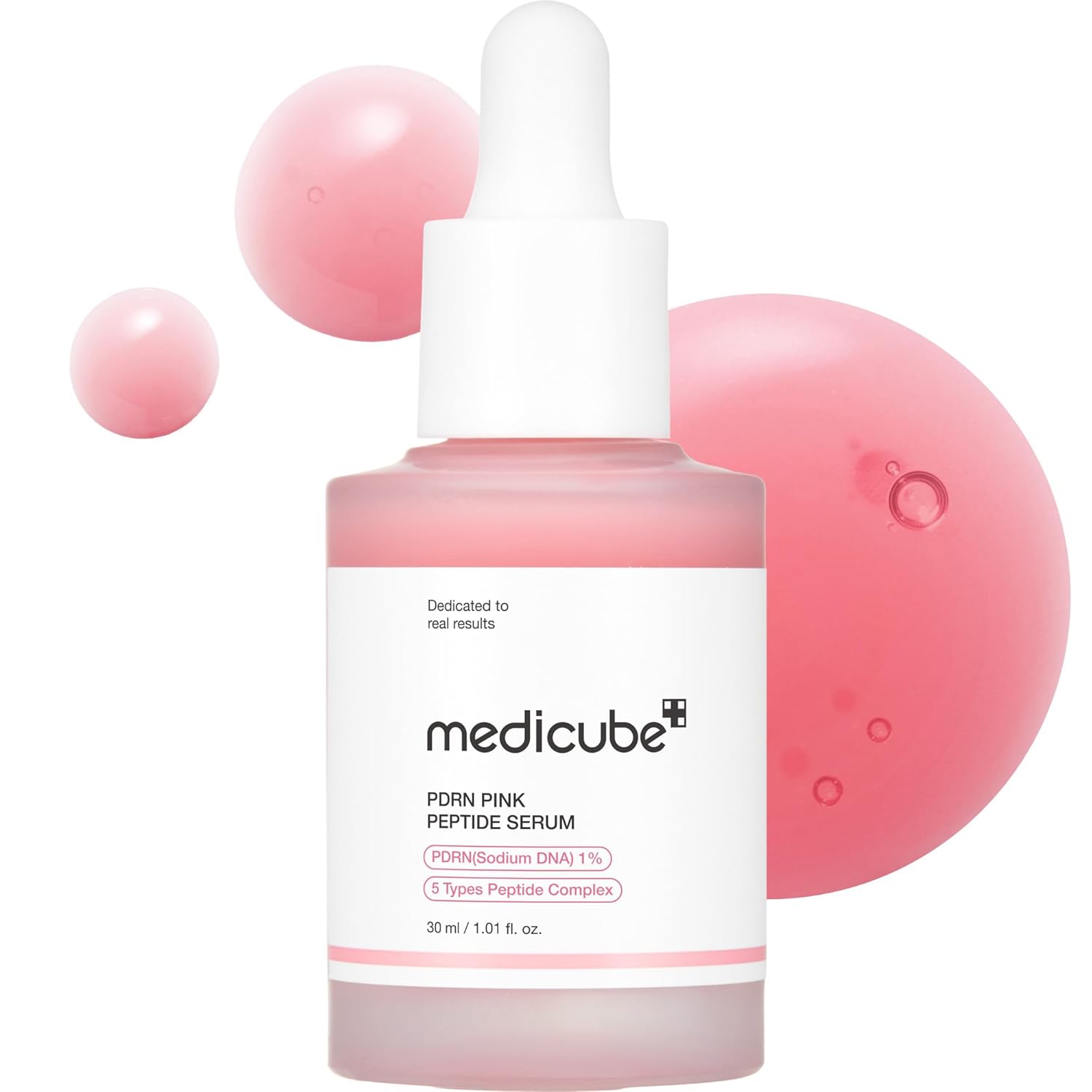 medicube-Salmon-DNA-PDRN-Pink-Peptide-Serum-Pink-glow-serum-Peptide-Niacinamide-Hydrating-Moisturizing-Firming-Uneven-Skin-Tone-Korean-Skincare-1.01-fl.oz_.-1.01-fl.oz_.-Salmon-DNA-PDRN.jpg medicube Salmon DNA PDRN Pink Peptide Serum, Pink glow serum, Peptide, Niacinamide, Hydrating & Moisturizing & Firming, Uneven Skin Tone, Korean Skincare | 1.01 fl.oz. (1.01 fl.oz., Salmon DNA PDRN) - Image 2