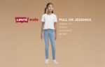 Levi's Girls' Skinny Fit Pull on Jeggings - Image 7