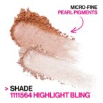 Wet n Wild MegaGlo Blushlighter, Blendable Blush & Highlighter Set, Shimmery Metallic Finish, Highlight Bling - Image 7