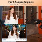 SIRUI Aurora 35mm F1.4 Full Frame Auto Focus Lens, Wide Angle Prime Lens for E Mount Cameras FX3, FX6, A7, A9 Series, A7R Series, A7S Series, ZV-E1, Black - Image 6