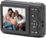KODAK PIXPRO Friendly Zoom FZ45-BK 16MP Digital Camera with 4X Optical Zoom 27mm Wide Angle and 2.7" LCD Screen (Black) - Image 3