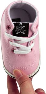 RVROVIC Baby Boys Girls Shoes Canvas Toddler Sneakers Anti-Slip Infant First Walkers 0-18 Months - Image 6