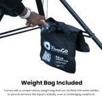 XbotGo Update T4 Tripod for Soccer/Basketball Games Recording: Up to 13 Feet, Extra Quick-Release Mount, Storage Bag, Non-Slip Feet, Wind Resistant, 1/4” Screw Compatible with Most DSLR Cameras - Image 4