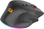 Redragon M811 PRO Wireless MMO Gaming Mouse, 15 Programmable Buttons RGB Gamer Mouse w/Ergonomic Natural Grip Build, 10 Side Macro Keys, Software Supports DIY Keybinds & Backlit - Image 5