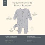 Modern Moments by Gerber unisex-baby Long Sleeve Long Leg Slouch Romper - Image 7