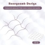 Muslin Burp Cloths Large 100% Cotton Hand Washcloths for Boys & Girls, Baby Essentials Extra Absorbent and Soft Burping Rags for Newborn Registry (White & Green, 12-Pack, 20" X10") - Image 8