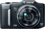 Canon PowerShot SX160 is 16.0 MP Digital Camera with 16x Wide-Angle Optical Image Stabilized Zoom with 3.0-Inch LCD (Black) (Renewed) - Image 2