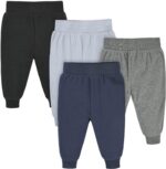 Gerber Baby Boys 4-Pack Microfleece Sweatpants - Image 2
