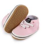 RVROVIC Baby Boys Girls Shoes Canvas Toddler Sneakers Anti-Slip Infant First Walkers 0-18 Months - Image 2