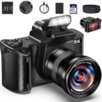 True 5K Digital Cameras for Photography - 80MP WiFi Autofocus Vlogging Camera for YouTube with 4.0" Touch Screen - UHD One-Touch Macro Video Camara for Beginner Photographer with 18X Zoom, Lens Cap - Image 2