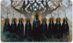 The Nine Black Riders (Stitched) - MTG Playmat by Anato Finnstark - Compatible with Magic The Gathering Playmat - Original Play Mat Art Designs - Image 3