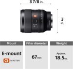 Sony FE 35mm F1.4 GM Full-Frame Large-Aperture Wide Angle G Master Lens Black - Image 8