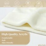 Sea Zaela 4 Packs Baby Toddler Winter Hats Infant Boys Girls Beanie Soft Knitted Hat Set - Image 5