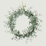 18Pcs Faux Eucalyptus Stems, 15" Artificial Eucalyptus Plants with White Frosted Coating, Fake Eucalyptus Decor Plastic Greenery Leaves for Wedding Bouquets Home Decor DIY Floral Arrangements - Image 8