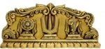 eSplanade Brass Shankh Chakra Namah Showpiece | Shankha Chakra Tilak | Shankha Gada Padma | Padmanabha Swami | Vishnu | Home Decor (10 Inches) - Image 5