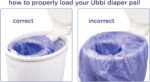 Ubbi Diaper Pail Plastic Bags, Disposable Baby Waste Bags, 3 Pack, 75 Count, 13-Gallon Bags - Image 4