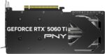 PNY NVIDIA GeForce RTX™ 5060 Ti OC Dual Fan, Graphics Card (8GB GDDR7, 128-bit, Boost Speed: 2692 MHz, SFF-Ready, PCIe® 5.0, HDMI®/DP 2.1, 2-Slot, NVIDIA Blackwell Architecture, DLSS 4) - Image 9