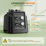 Blender for Smoothies, Professional Countertop Blenders with Self Cleaning, Ice Crush & Frozen Fruits, Dishwasher Safe Jar, 6 Blades for Silky Shakes and Drinks - Image 5