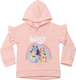 Bluey Girls Fleece Hoodie and Leggings Outfit Set - Image 4