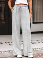 AUTOMET Womens Wide Leg Sweatpants Baggy Lounge Travel Pants Fall Fashion Outfits 2025 Winter Clothes Joggers - Image 3