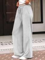 AUTOMET Womens Wide Leg Sweatpants Baggy Lounge Travel Pants Fall Fashion Outfits 2025 Winter Clothes Joggers - Image 4