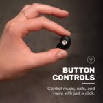 Raycon Everyday Classic Bluetooth Wireless Earbuds + Microphone with Active Noise Canceling, Sweat & Water-Resistant Earphones, Ear Buds Wireless Bluetooth 32 Hours Playtime (Black) - Image 6